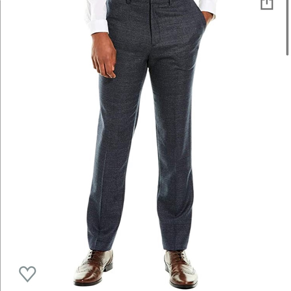 Theory Jake W Grey Wool and Silk Pants Size 33